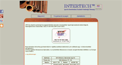 Desktop Screenshot of intertech93.hu